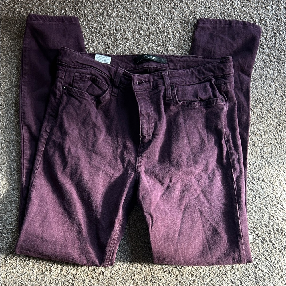 Joe's Jeans Women's Plum Skinny Jeans - Deep Purple